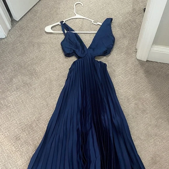 Abercrombie & Fitch Deep Blue Dress - Picture 5 of 5